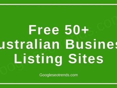 Australian Business Listing Sites